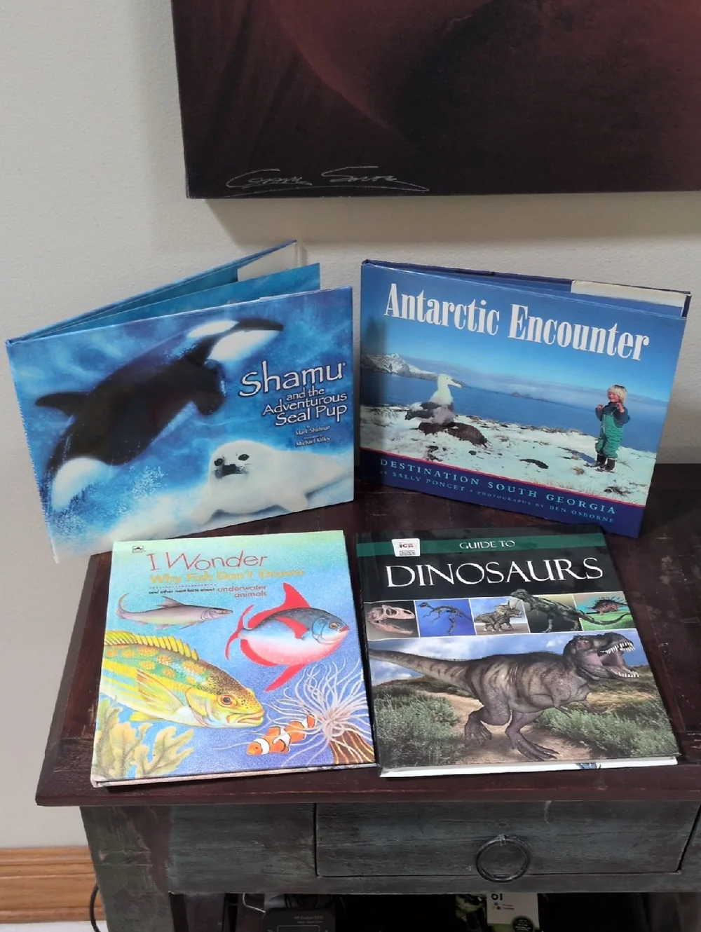 Misc. Authors & Titles Children's Literature Lot of 4 Nonfiction Hardback Books
